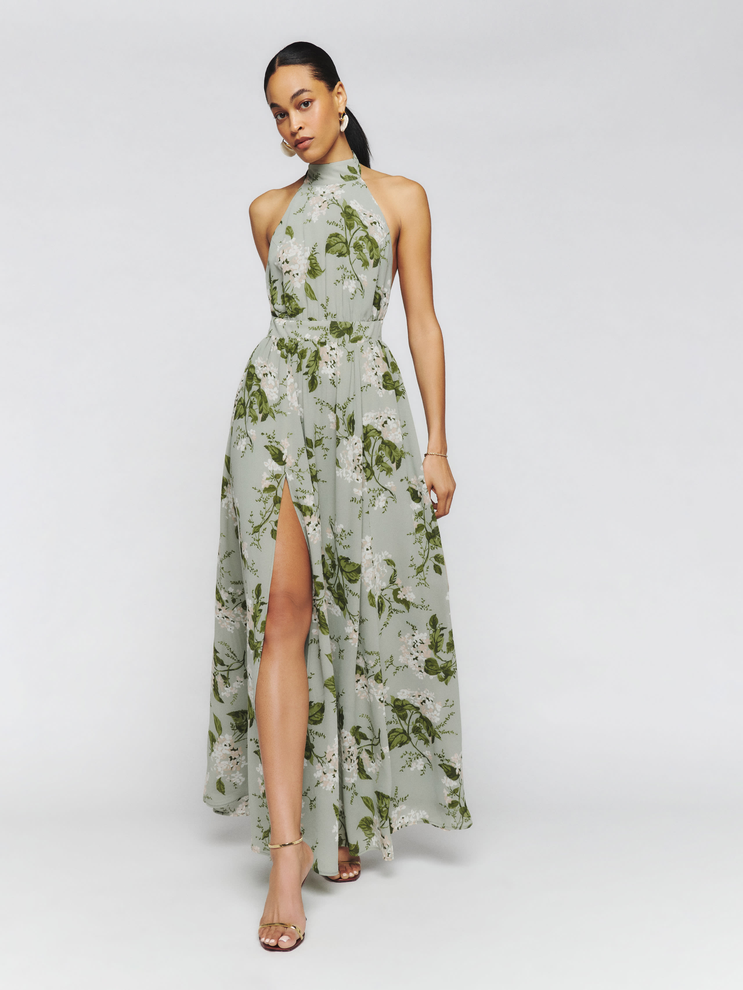 Reformation Andee Dress In Tea Garden ModeSens